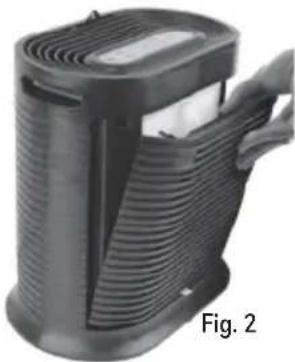 HONEYWELL HPA300COM - INSTALLATION DES FILTRES HEPA CERTIFIÉS ET DU PRÉFILTRE RÉDUISANT LES ODEURS - 1