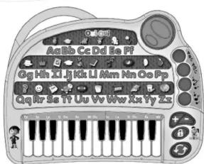 LEXIBOOK ABC15NOFR - Abécédaire musical Oui-Oui - 1