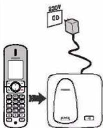 PHILIPS Perfect sound DCTG5701B - 充电说明 - 1