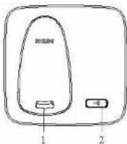 PHILIPS Perfect sound DCTG5701B - 子机 - 1