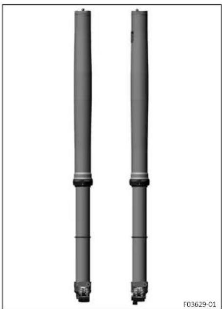 GasGas MC 250F Factory Edition (2024) - Suspension pneumatique XACT (tous les modèles MC-F) - 1