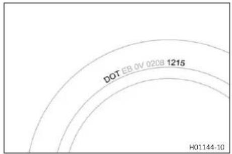 DOT EB 0V 0208 1215 H01144-10