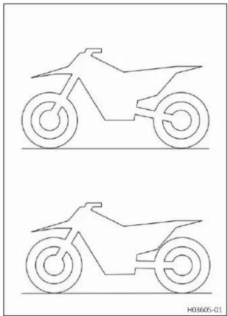 GasGas MC 50 (2024) - Options de réglage de la hauteur d'assise - 1