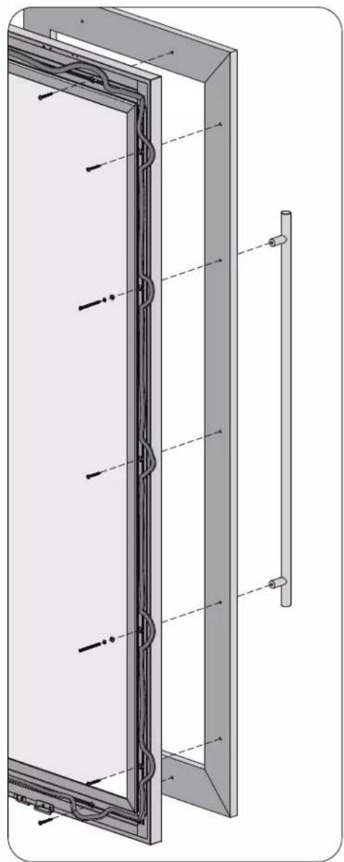 Zephyr Presrv PRB24F01BPG - Installing the Overlay Panel - 1