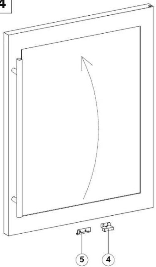 Zephyr Presrv PRB24F01BPG - Inversion de l'ouverture de la porte de votre appareil - 1