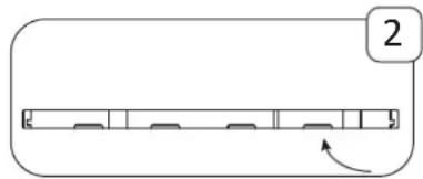 Zephyr Presrv PRB24F01BPG - Configuration du présentoir pour votre refroidisseur à vin - 1
