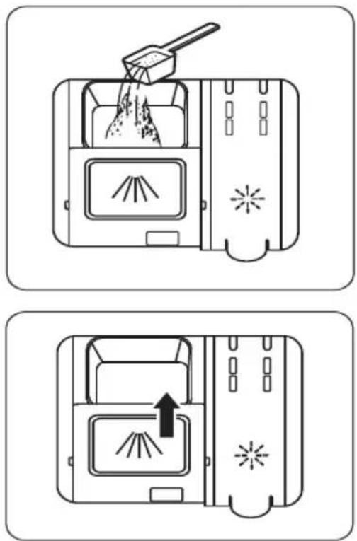 ETNA VWV144ZWA - Remplissage du distributeur de produit de lavage - 2