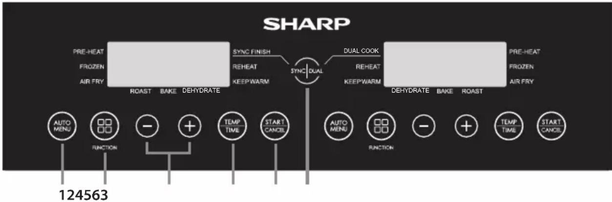 SHARP AF-GD82A - НАПРЯМОК ПОТОКУ ПОВІТРЯ - 2