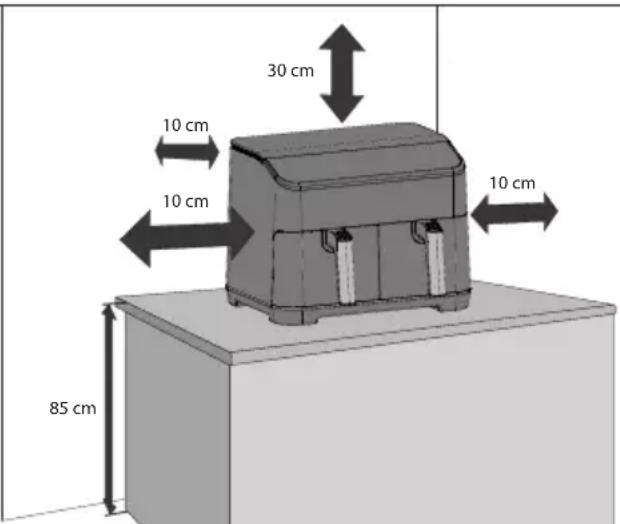 30 cm 10 cm 10 cm 10 cm 85 cm