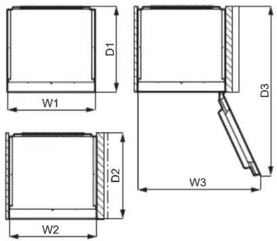 AEG NAB7N12EC - Dimensioni - 2