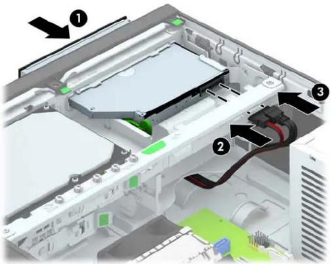 HP EliteDesk 700 G1 - Installation d'un lecteur optique fin - 2