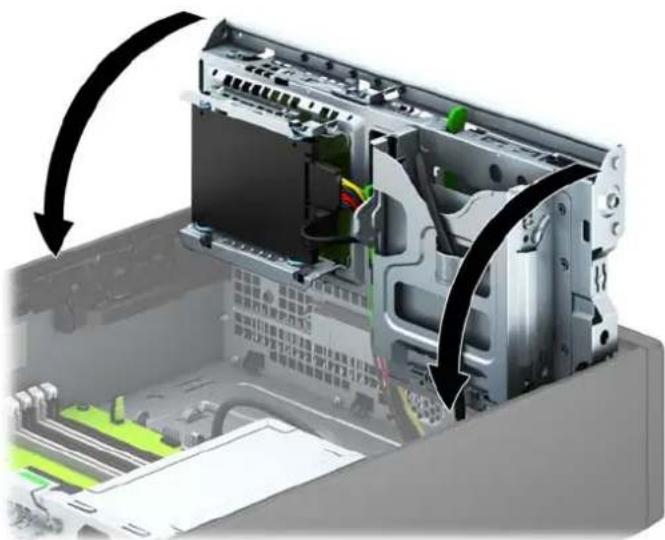 HP EliteDesk 700 G1 - Installation d'une unité 3,5" - 6