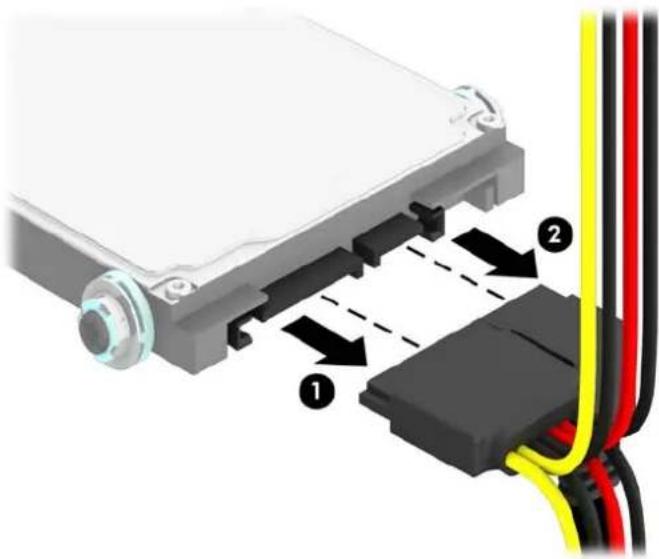 HP EliteDesk 700 G1 - Retrait d'un disque dur 2,5" - 2