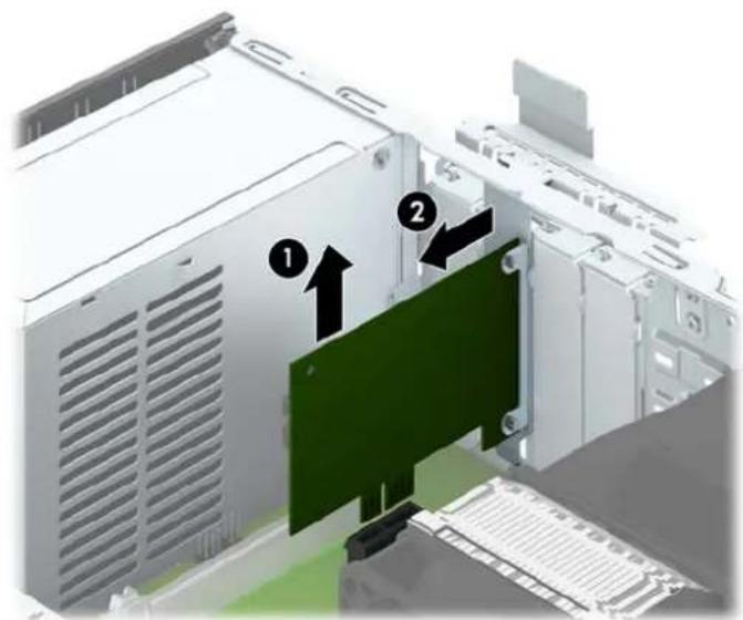 HP EliteDesk 700 G1 - Retrait ou installation d'une carte d'extension - 5