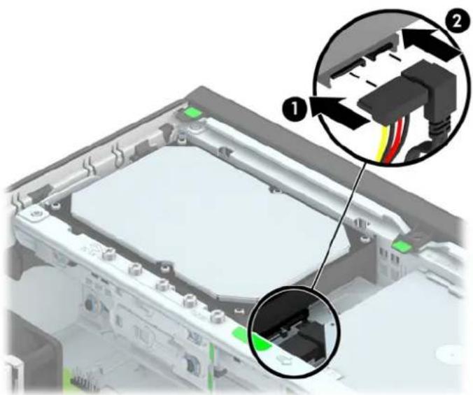 HP EliteDesk 700 G1 - Retrait et réinstallation d'un disque dur 3,5" - 8