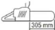 STIGA CS 300e - SAFETY SIGNS - 8