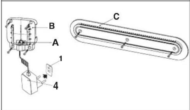 STIGA C 215 DU - LADDA BATTERIET - 2