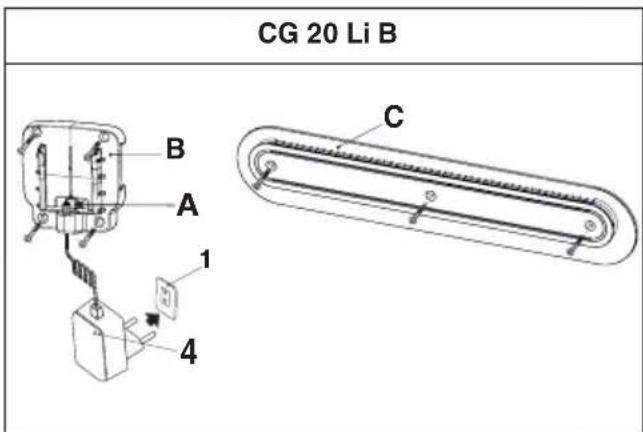 STIGA C 215 DU - AUFLADEN DER BATTERIE - 2