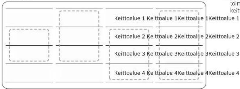 SAMSUNG NZ64B5045KK - Flex-alue Plus (vain Flex-alue Plus -malleissa) - 2