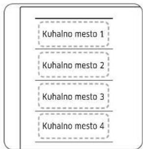 SAMSUNG NZ64B5045KK - Prilagodljivo mesto Plus (samo za modele s prilagodljivim mestom plus) - 1