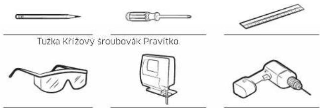 SAMSUNG NZ64B5045KK - Nástroje, které budete potřebovat - 1