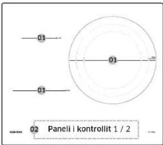SAMSUNG NZ64B5045KK - Zonat e gatimit - 1
