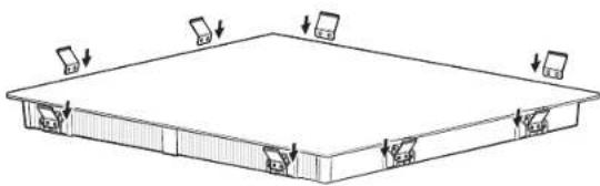 SAMSUNG NZ64B5045KK - Installing the hob - 3