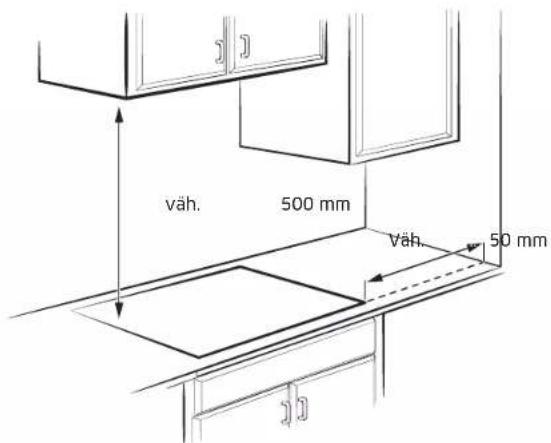 SAMSUNG NZ64B5045KK - Liesitason asentaminen - 1