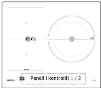 SAMSUNG NZ64B5045KK - Zonat e gatimit - 2