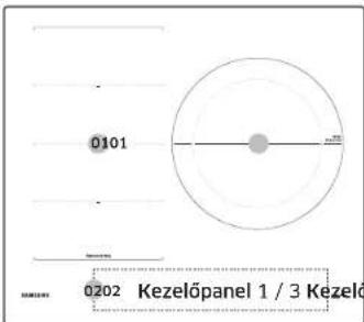 SAMSUNG NZ64B5045KK - Főzőfelületek - 3