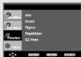 SAMSUNG DVD-P250K - Utilisation du menu Fonction - 2