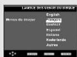 SAMSUNG DVD-P250K - Utilisation de la langue du Disc Menu (Menu Disque) - 5
