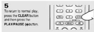 SAMSUNG DVD-P250K - When playing a DVD/VCD - 5