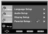 SAMSUNG DVD-P250K - Setting Up the Parental Control - 2