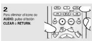 SAMSUNG DVD-P250K - Selección del idioma del audio - 2