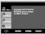 SAMSUNG DVD-P250K - Utilisation du menu Disque et du menu Titre - 2