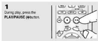 SAMSUNG DVD-P250K - When playing a DVD/VCD - 1
