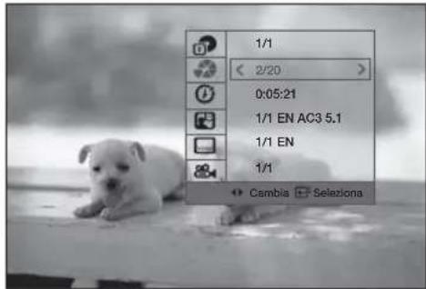 SAMSUNG HT-D555WK - Visualizzazione delle informazioni sul disco - 2
