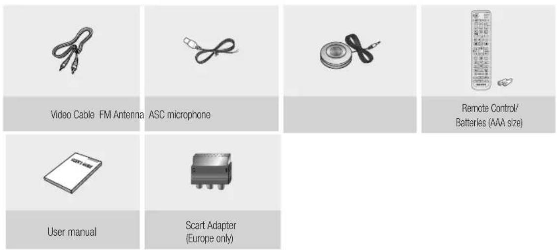 SAMSUNG HT-D555WK - Accessories - 1