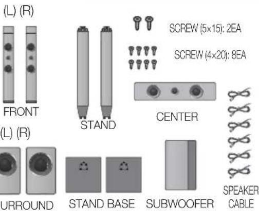 SAMSUNG HT-D555WK - Speaker Components - 2