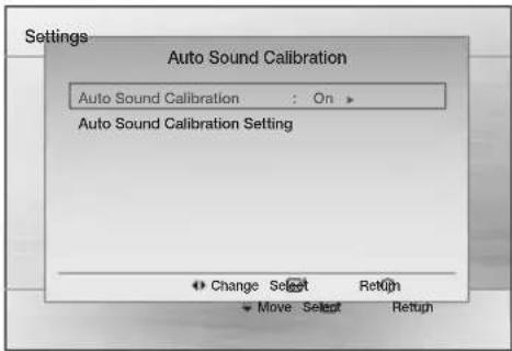 SAMSUNG HT-D555WK - Auto Sound Calibration - 1