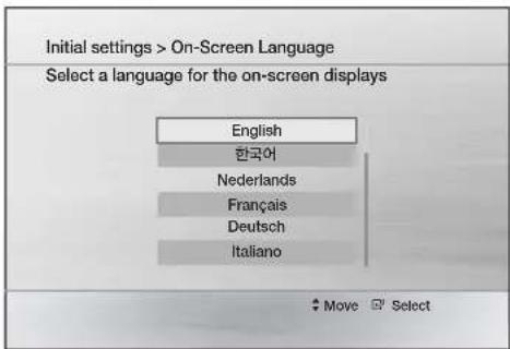 SAMSUNG HT-D555WK - Operazioni preliminari (impostazioni iniziali) - 1