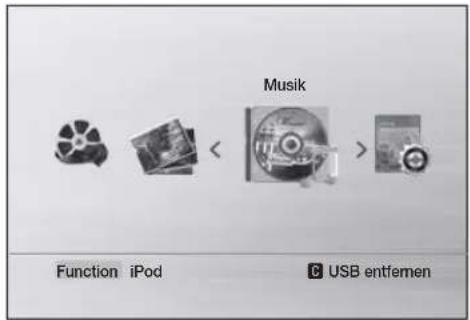 SAMSUNG HT-D555WK - Musik anhören (IPOD Modus) - 1