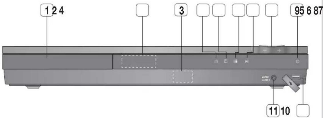 SAMSUNG HT-D555WK - Vorderseite des Geräts - 1