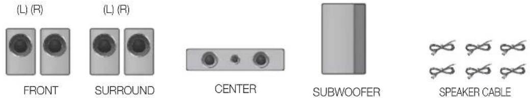 SAMSUNG HT-D555WK - Speaker Components - 1