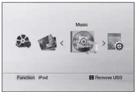 SAMSUNG HT-D555WK - Listening to Music (IPOD mode) - 1
