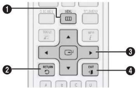 SAMSUNG HT-D555WK - Setup-Menü einstellen - 1