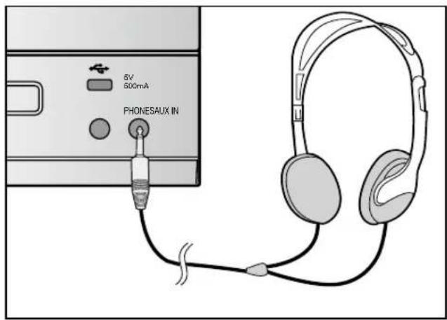 SAMSUNG MM-D320 - Branchement d'un casque - 2