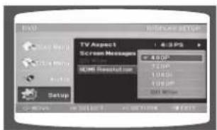 SAMSUNG MM-C530D - Réglage de la résolution HDMI - 1