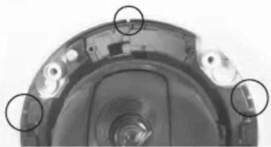 SAMSUNG SCC-B5395N - Smontare/montare il Corpo principale dalla Cassa - 2